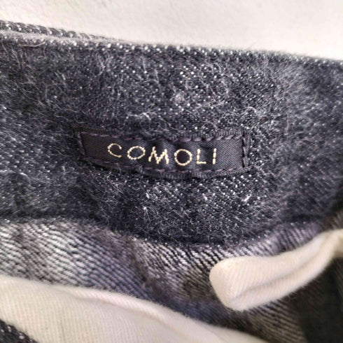 コモリ COMOLI 21SS デニム ベルテッドパンツ メンズ JPN:1